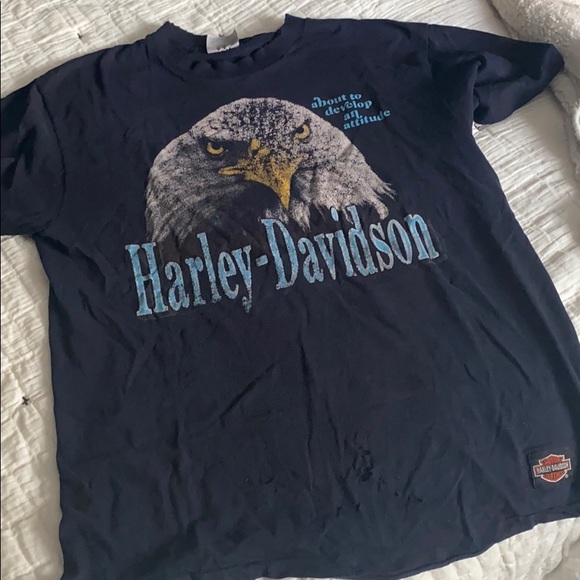 Harley-Davidson Tops - Vintage Harley Davidson T-shirt